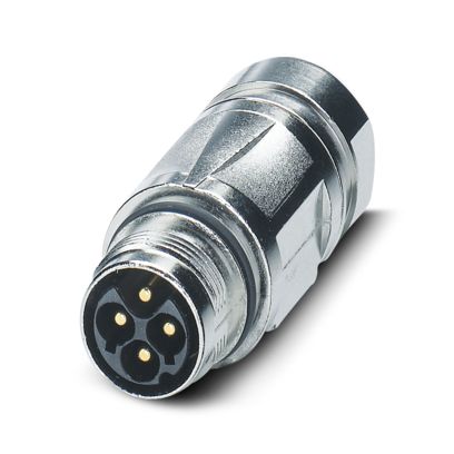 Phoenix Contact - Rundsteckverbinder, Einbau (mit Leitung) Kupplungssteckverbinder ST-3EP1N8A9004SX