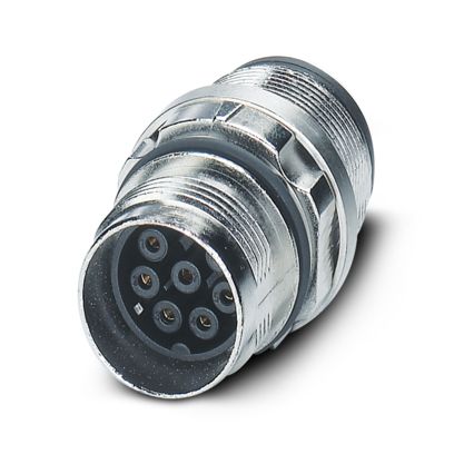 Phoenix Contact - Rundsteckverbinder, Einbau (ohne Leitung) Gerätesteckverbinder ST-7ES1N8A6100SX Vorderwand