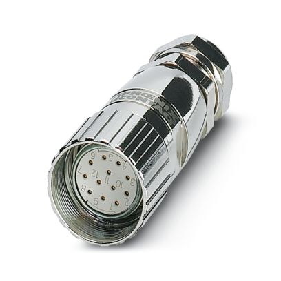 Phoenix Contact - Rundsteckverbinder, feldkonfektionierbar (Industriesteckverbinder) Kabelsteckverbinder V-RC/TGUM 11#1237970