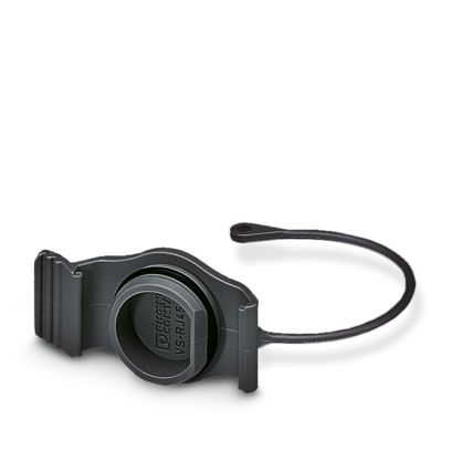 Phoenix Contact - Schutzkappe für Industriesteckverbinder Schutzdeckel VS-08-SD-F-BK-VPE100 − 100 Stück