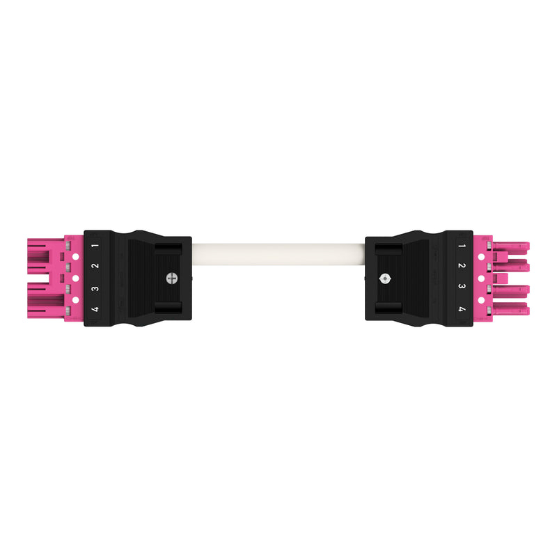 WAGO - Konfektionierte Leitung für steckbare Gebäudeinstallation Verbindungsleitung konfek. 771-5002/2021-501 CCA Buchse Stecker