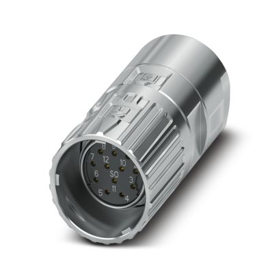 Phoenix Contact - Rundsteckverbinder, feldkonfektionierbar (Industriesteckverbinder) Kabelsteckverbinder M23-12S2N128002S