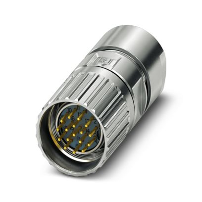 Phoenix Contact - Rundsteckverbinder, feldkonfektionierbar (Industriesteckverbinder) Kabelsteckverbinder M23-16P1N8A8002 − 1 Stück