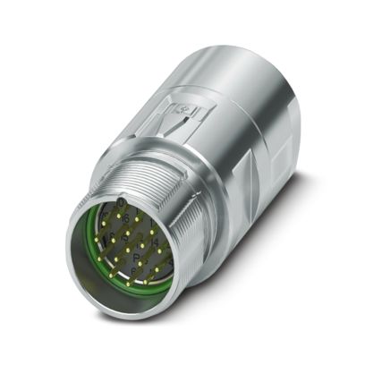 Phoenix Contact - Rundsteckverbinder, feldkonfektionierbar (Industriesteckverbinder) Kupplungssteckverbinder M23-16P1N8A9004S