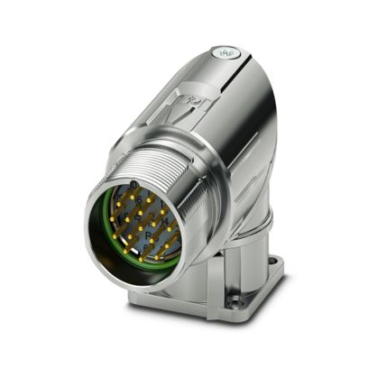 Phoenix Contact - Rundsteckverbinder, Einbau (ohne Leitung) Gerätesteckverbinder M23-16P1N8AA500S Vorderwand