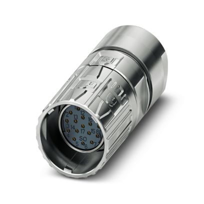 Phoenix Contact - Rundsteckverbinder, feldkonfektionierbar (Industriesteckverbinder) Kabelsteckverbinder M23-16S1N8A8004S