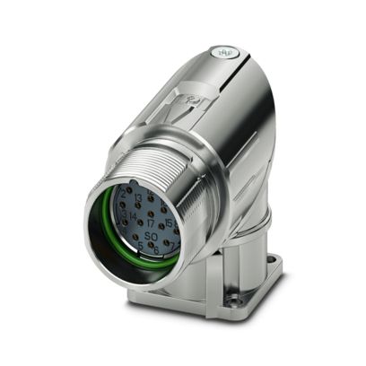 Phoenix Contact - Rundsteckverbinder, Einbau (ohne Leitung) Gerätesteckverbinder M23-16S1N8AA600S Vorderwand