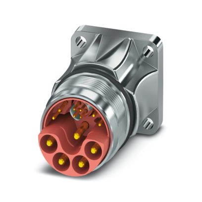 Phoenix Contact - Rundsteckverbinder, feldkonfektionierbar (Industriesteckverbinder) Gerätesteckverbinder SH-8EPD68AWA00S Vorderwand