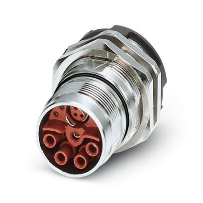 Phoenix Contact - Rundsteckverbinder, feldkonfektionierbar (Industriesteckverbinder) Gerätesteckverbinder SH-8ESD68AH000S Hinterrwand
