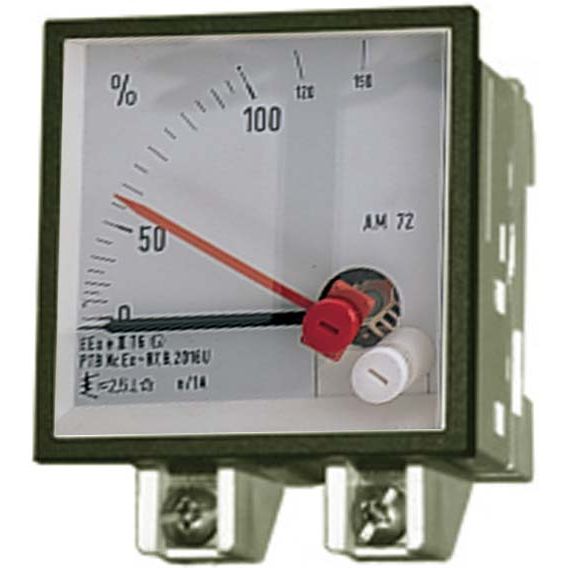 Ceag Sicherheitst - Einbau-Amperemeter Ex-Messinstrument GHG 410 1965 R0007 0-16/24A