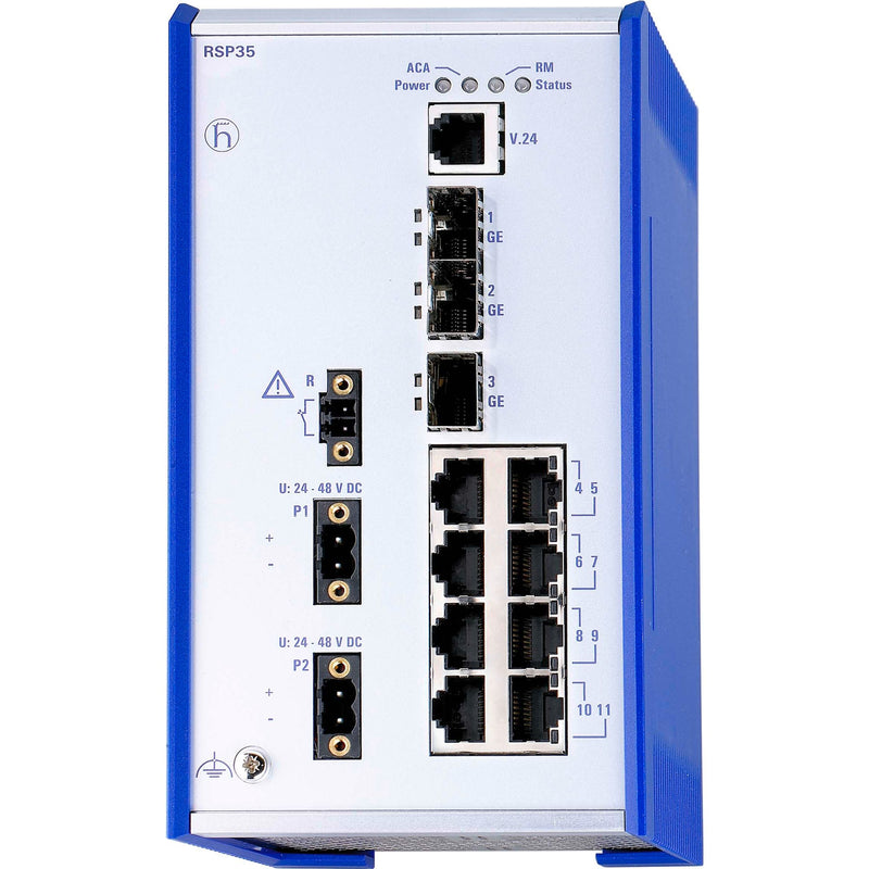 Hirschmann INET - Netzwerk Switch Fast Ethernet RSP Switch RSP35-0803#942053015 11 Port, RJ45+SFP − 1 Stück