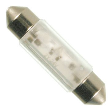 Scharnberger+Hasenbein - Single-LED LED-Soffittenlampe 11x43mm 36916 24-28VAC/DC gelb