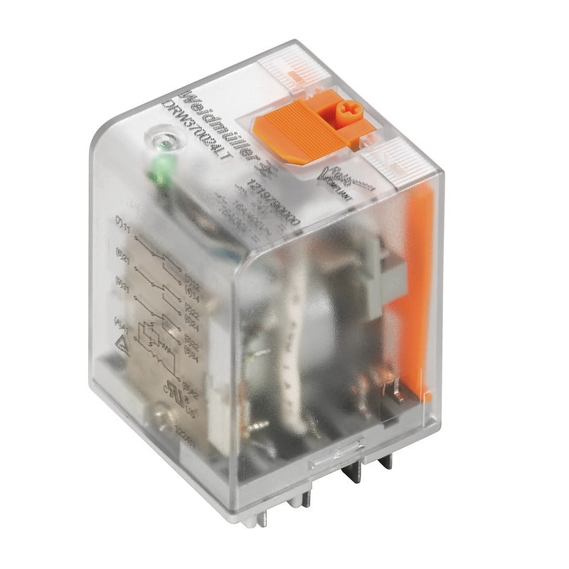 Weidmüller - Schaltrelais Leistungsrelais 12VDC DRH174012LT 1 Öffner − 10 Stück