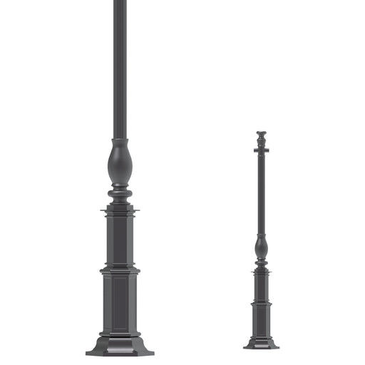 Leipziger Leuchten - Lichtmast Ziermast Z-A II/3 DB703