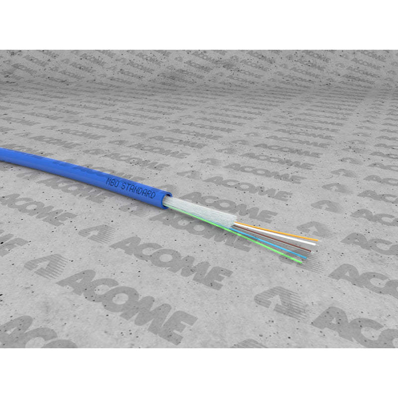 Acome - LWL-Kabel U-VQ(ZN)BH B1202A-Dca 2E9/125 OS2 0,5kN − 2100 Meter
