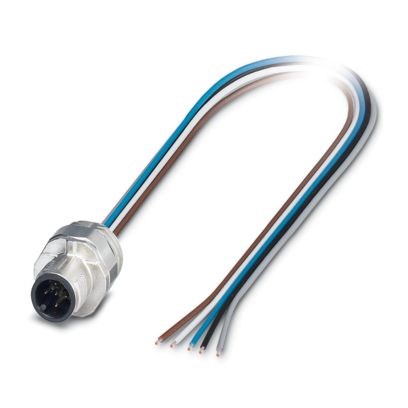 Phoenix Contact - Rundsteckverbinder, feldkonfektionierbar (Industriesteckverbinder) Gerätesteckverbinder SACC-EC-MS-5#1239877 Vorderwand