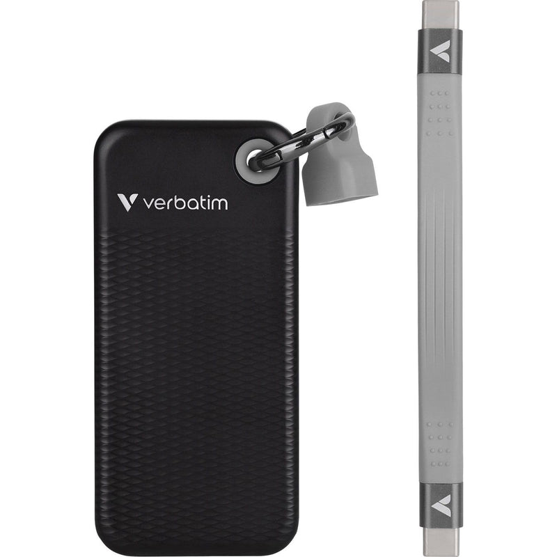 Verbatim - Speichermedium digital SSD 2TB USB 3.2 Typ-C 32194 Pocket, sw-gr