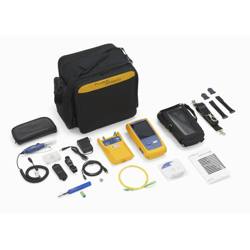 Fluke Networks - Mess-/Testgerät für Kommunikationstechnik OptiFiber Pro Singlemode OFP2-200-SI16/GINT WiFi OFP HDR SM − 1 Stück