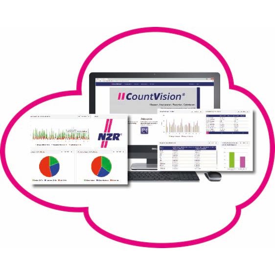 NZR - Bussystem-Software CountVisionCloud WW 78550009 Anlagenbenchm./10WE − 1 Stück