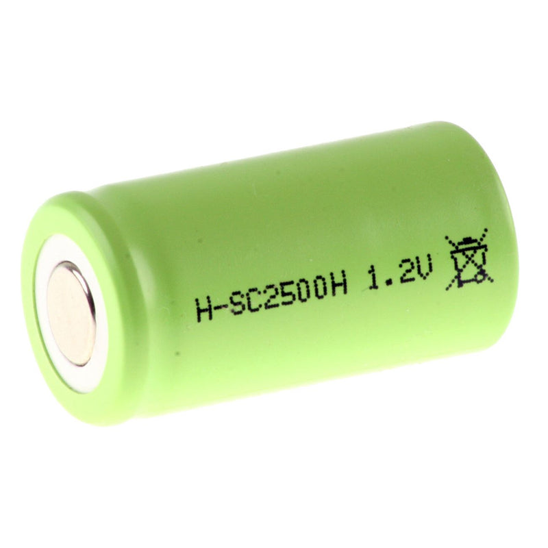 Hückmann - Akku 1,2V Sub-C H-SC2500H 2500mAh Hochtemp
