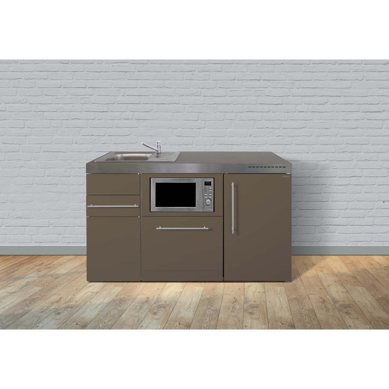 Stengel - Mini-Küche Miniküche Premiumline MPGSMMM150GSMWGKFliB Mokka metallic