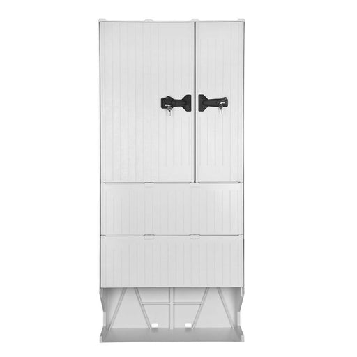 GSAB Elektrotechnik - Gehäuse/Schaltschrank (leer) Verteilersäule 88S2000DS2ES1 Oberteil 2/3-Tür li