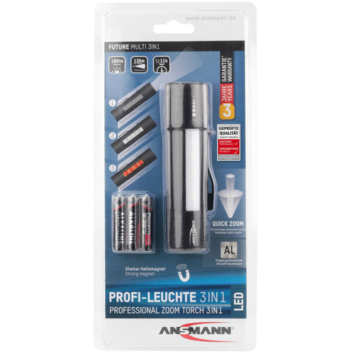 Hückmann - Taschenleuchte Taschenlampe Future Multi 3in1 Multi 3in1