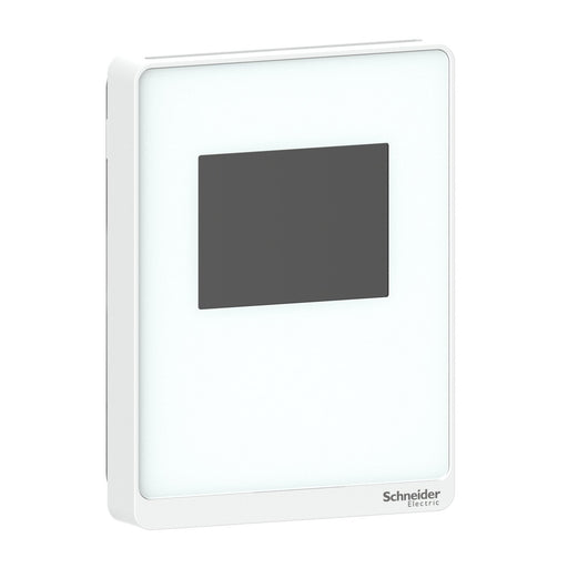 Schneider Electric - Temperaturmessumformer PM2.5, CO2, rF, SLAWTCP2 Touch, Analog, Wh