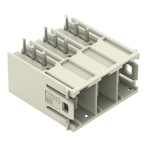 WAGO GmbH & Co. KG - Leiterplattensteckverbinder THT-Stiftleiste Lötstift 832-3643 1,2x1,2,abgew.,lgr − 45 Stück