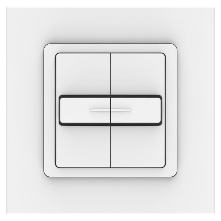 Somfy - Jalousieschalter/-taster Doppeltaster 1800505 inkl. Rahmen
