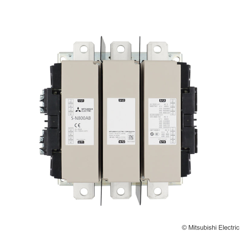 Mitsubishi Electric - Leistungsschütz zum Schalten von Wechselstrom Leistungsschütz S-N800AB AC200V 2A2B