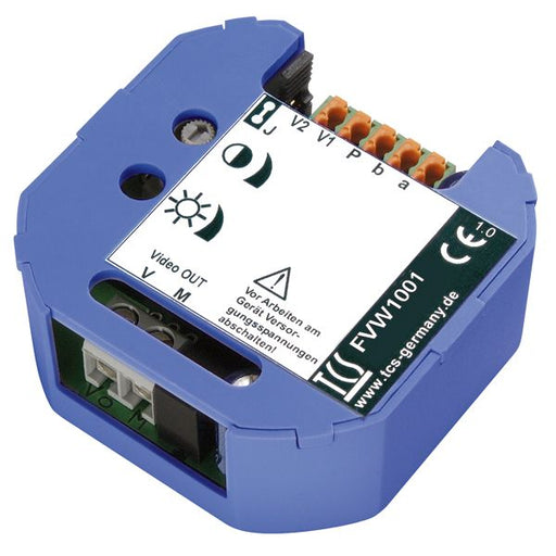 TCS Tür Control - Zusatzgerät für Türkommunikation Videozweidrahtempfänger FVW1001-0600 2-Draht