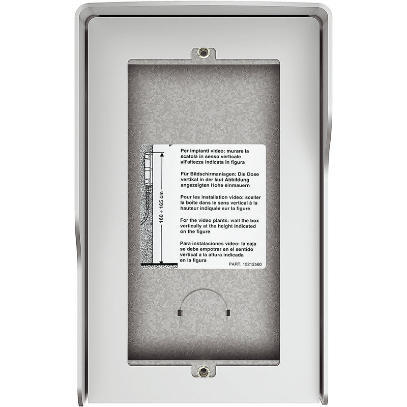 Legrand (BT) - Aufputzgehäuse für Unterputzgerät AP-Kasten 350621 Allmetal, 2 Module