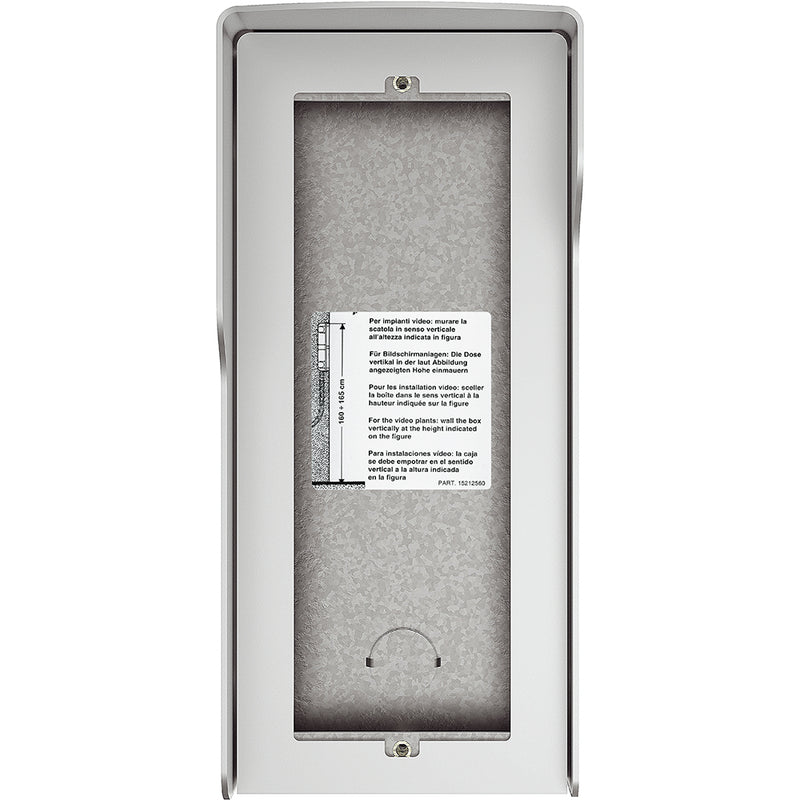 Legrand (BT) - Aufputzgehäuse für Unterputzgerät AP-Kasten 350631 Allmetal, 3 Module