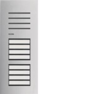 Elcom - Türstation für Türkommunikation Türstation-Audio REQ008Y 8/1 2D Edelstahl ONE