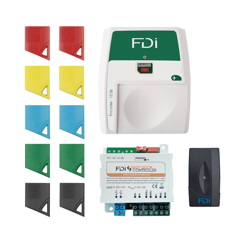 Grothe - Zutrittskontrollsystem Easy Door Starterkit GB-140-170 #74983