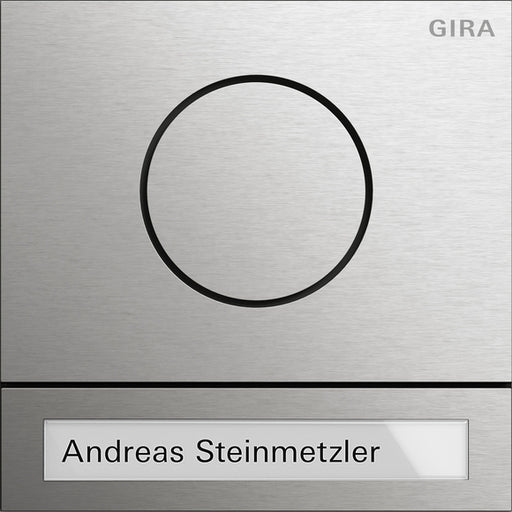 Gira - Funktionsmodul für Türkommunikation Türstationsmodul 5565920 Edelstahl