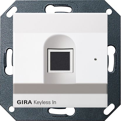 Gira - Bussystem-Zutrittskontrolleinrichtung Fingerprint-Leseeinheit 261727 Keyless rws