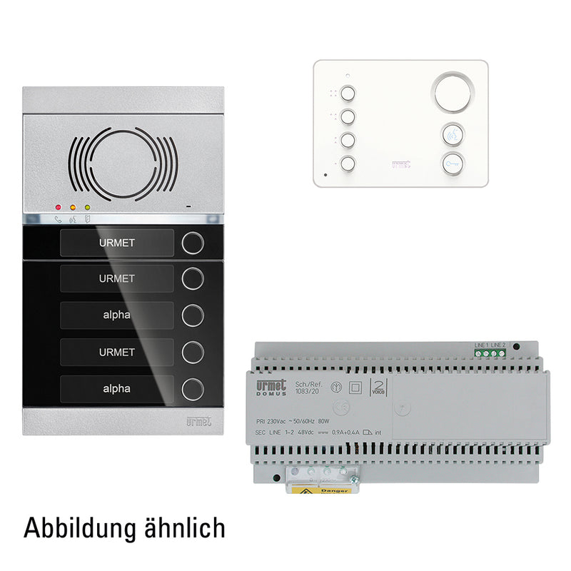 Grothe - Türsprech-Set Audio Pre Pack 7WE A-2V-MIF-ASU1-07WE 7x FreispTelef.MIRO − 1 Stück