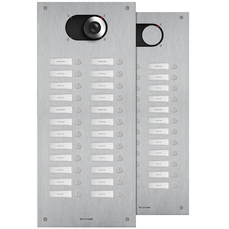 Comelit - Türstation für Türkommunikation Frontplatte Switch IX0224 24 Teiln. 2-reih.V4A