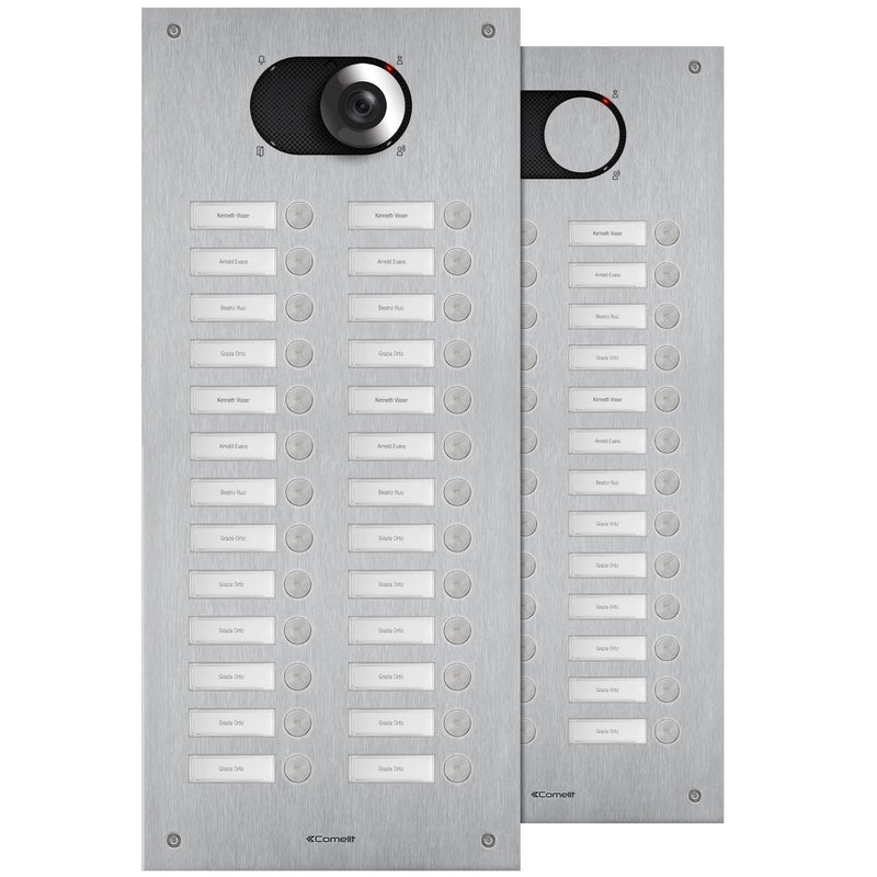 Comelit - Türstation für Türkommunikation Frontplatte Switch IX0226 26 Teiln. 2-reih.V4A