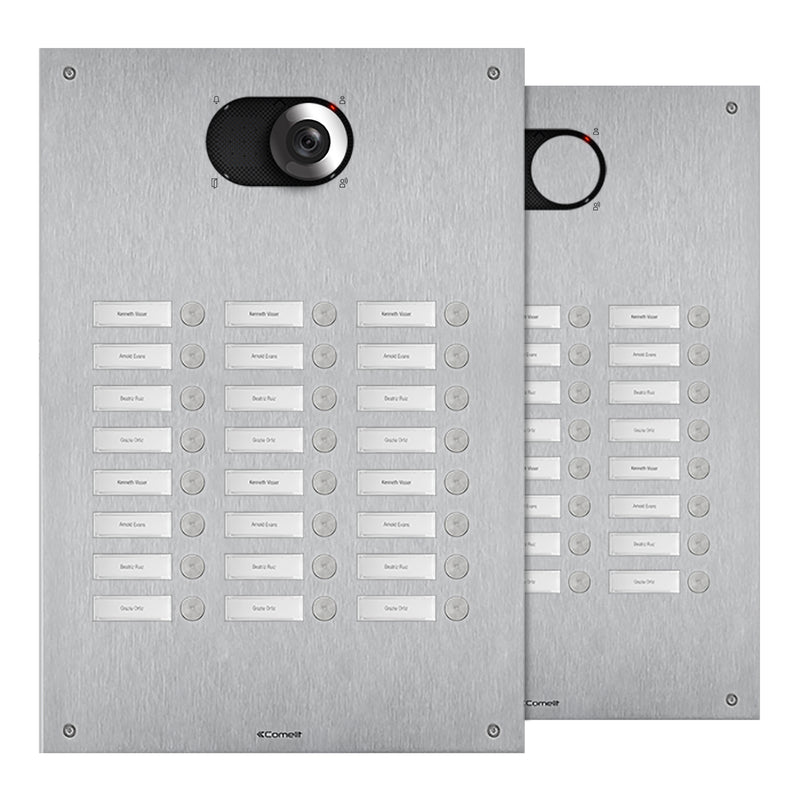 Comelit - Türstation für Türkommunikation Frontplatte Switch IX0324 24 Teiln. 3-reih.V4A