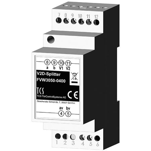 TCS Tür Control - Zusatzgerät für Türkommunikation Adapter FVW3050-0400 zum Aufsplitten