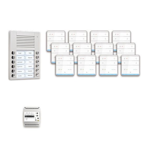 TCS Tür Control - Türsprech-Set pre:pack Audio AP 12WE PPAF12-EN/01 m.Außenstation PES