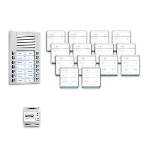 TCS Tür Control - Türsprech-Set pre:pack Audio AP 14WE PPAF14-EN/01 m.Außenstation PES