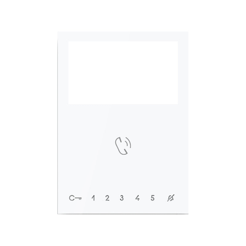 Comelit - Zusatzgerät für Türkommunikation Zusatztasten Mini 6734W HF 8 Tasten weiss