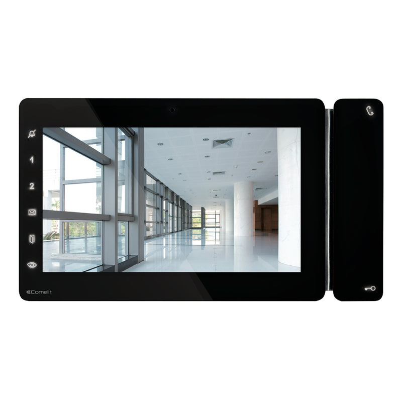 Comelit - Innenstation für Türkommunikation Innenstation Video 6802B Maxi 7 Zoll sw VIP