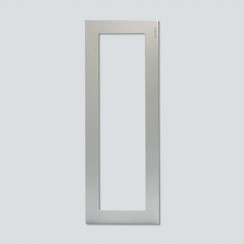 Siedle&Söhne - Zubehör/Ersatzteile für Türkommunikation Nachrüstblende Vario VA/NB 611-4/1-0 SM Silber-Metallic