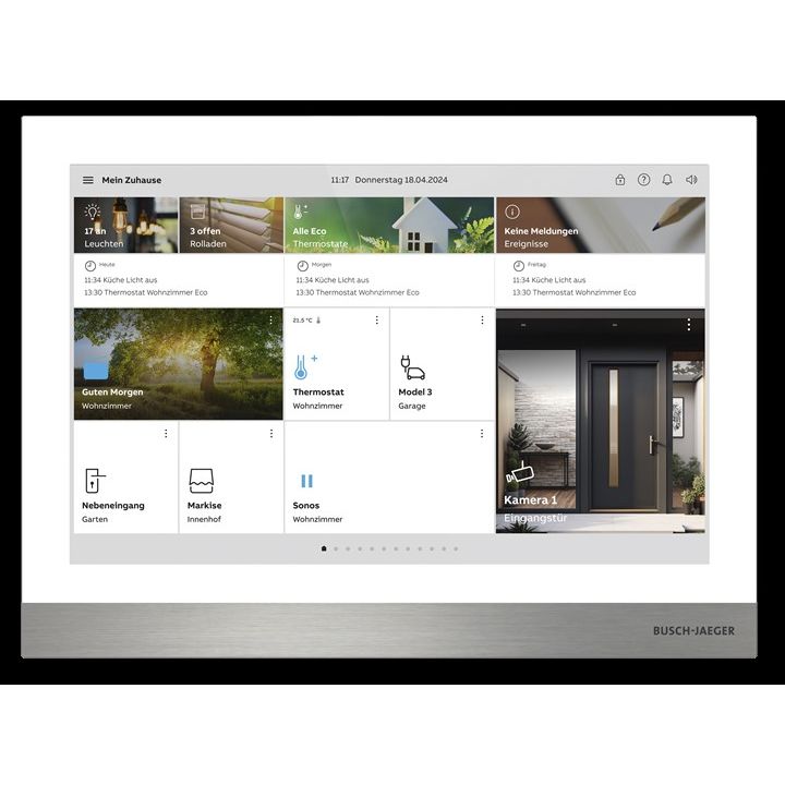 Busch-Jaeger - Innenstation für Türkommunikation IP touch H8237-4W-03 10 LAN / WLAN