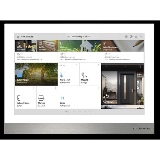 Busch-Jaeger - Innenstation für Türkommunikation IP touch H8237-5W-03 10 LAN / LAN